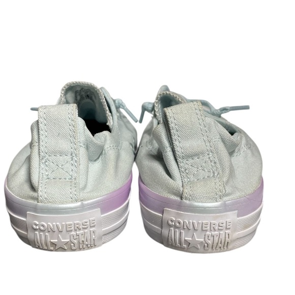 Converse Chuck Taylor All Star Shoreline Slip Polar Blue/White Womens 9 566118F - Picture 5 of 9